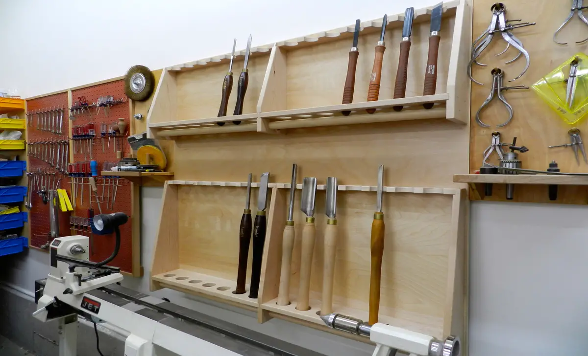 Construct The Shelf For Storing Lathe Accessories