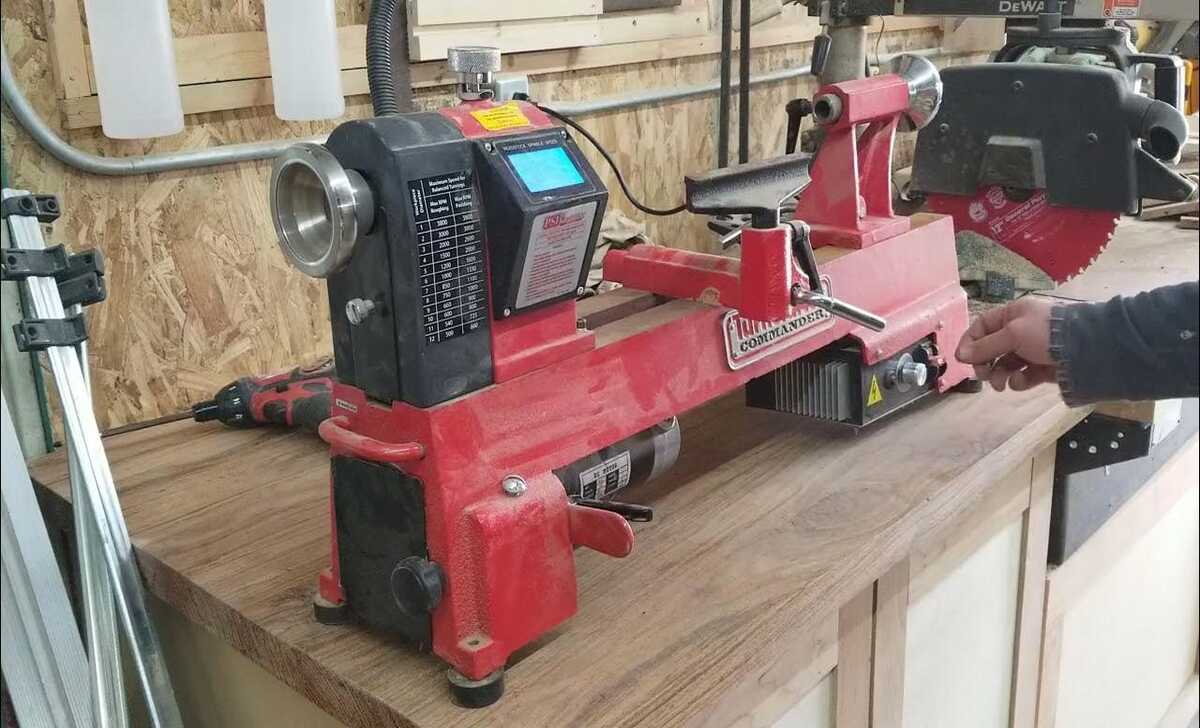 Psi Woodworking Tclc10vs Commander Mini Lathe