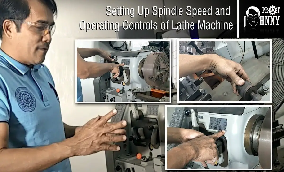 Safety Measures While Adjusting Lathe Speed