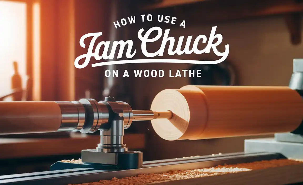 How to Use a Jam Chuck on a Wood Lathe