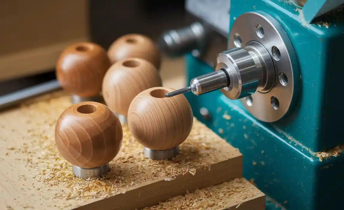 Lathe Turning Custom Furniture Knobs: Crafting Unique Designs