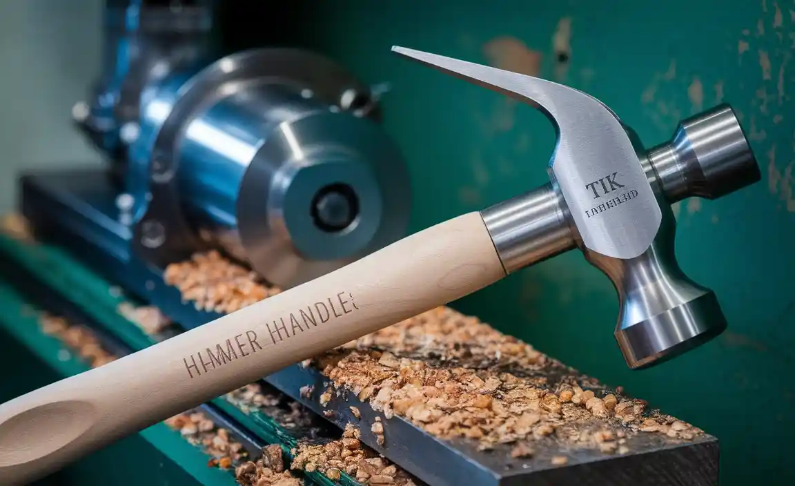Lathe Turning Custom Hammer Handle: Precision Craftsmanship Explained