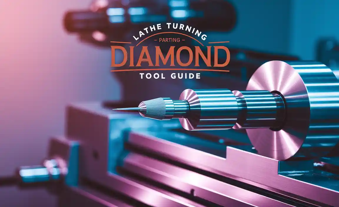 Lathe Turning Diamond Parting Tool Guide