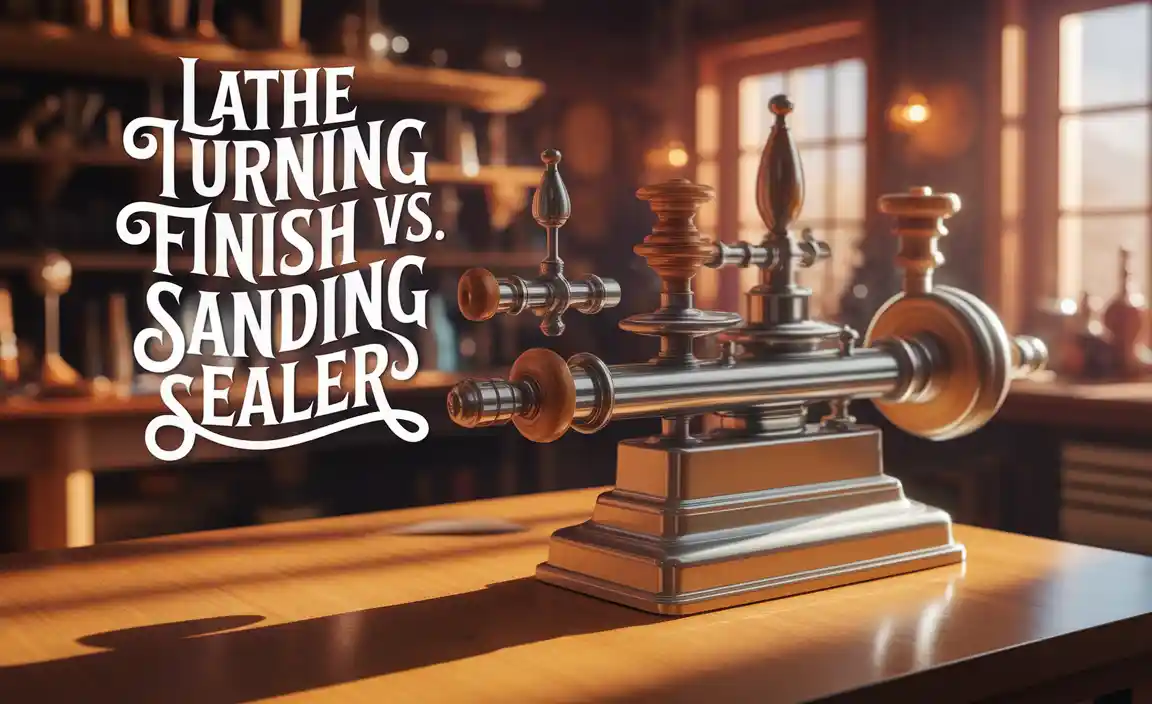 Lathe Turning Finish vs. Sanding Sealer