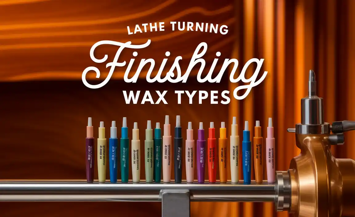 Lathe Turning Finishing Wax Types