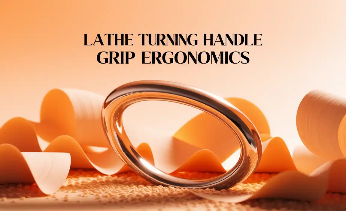 Lathe Turning Handle Grip Ergonomics