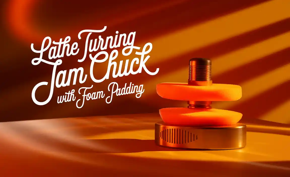 Lathe Turning Jam Chuck with Foam Padding