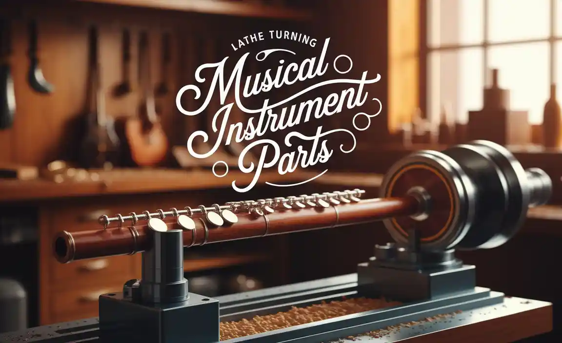 Lathe Turning Musical Instrument Parts