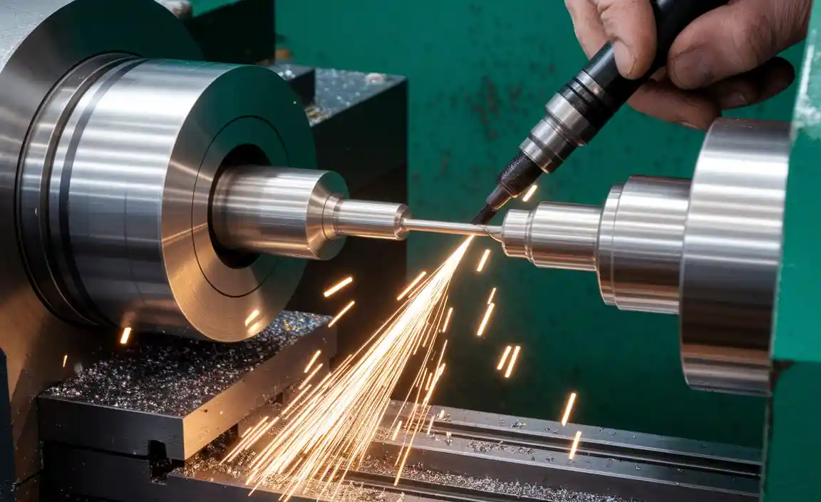 Lathe Turning Non-Round Spindle Shapes For Precision Engineering