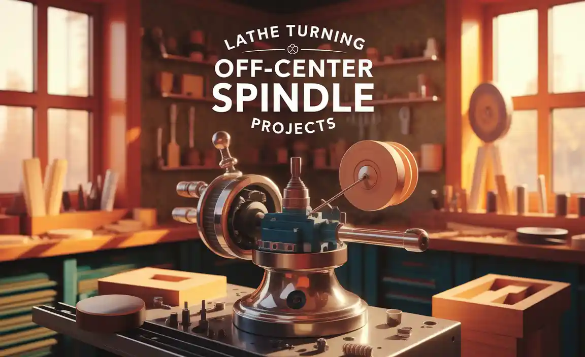 Lathe Turning Off-Center Spindle Projects