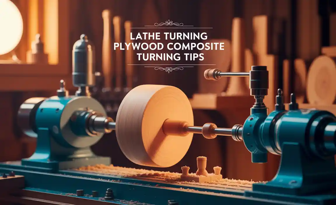 Lathe Turning Plywood Composite Turning Tips
