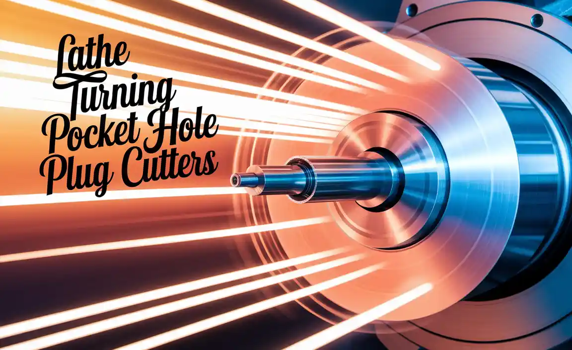 Lathe Turning Pocket Hole Plug Cutters