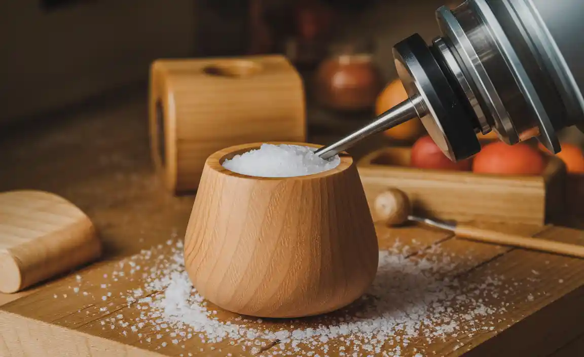 Lathe Turning Salt Cellar With Lid: Crafting Your Kitchen Essential