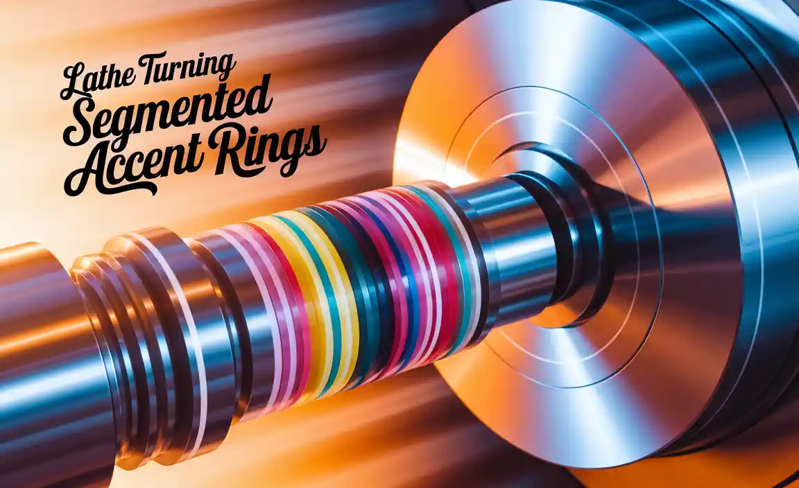 Lathe Turning Segmented Accent Rings