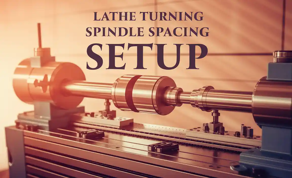Lathe Turning Spindle Spacing Setup