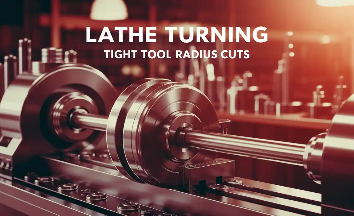 Lathe Turning Tight Tool Radius Cuts