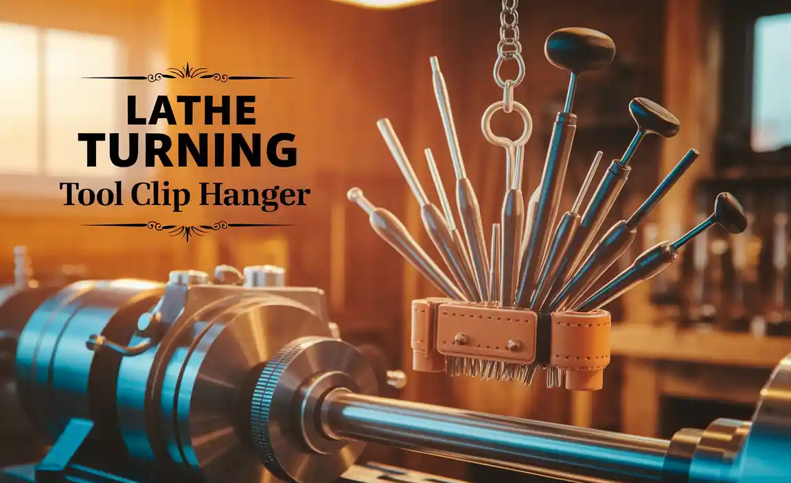Lathe Turning Tool Belt Clip Hanger