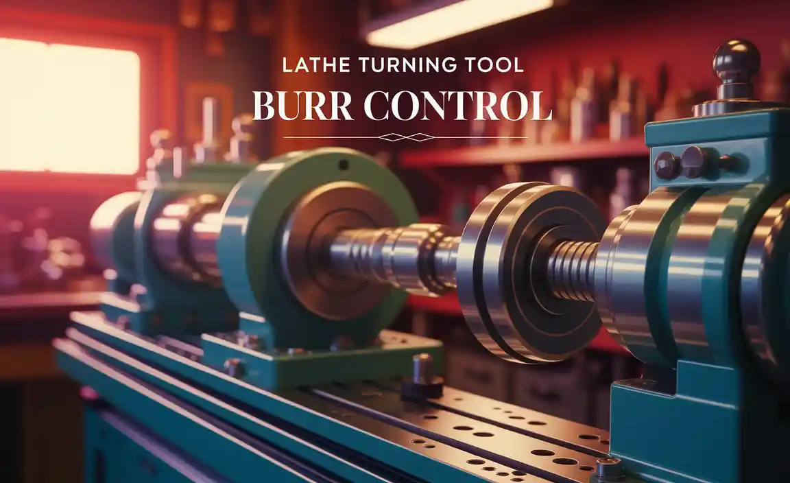 Lathe Turning Tool Burr Control