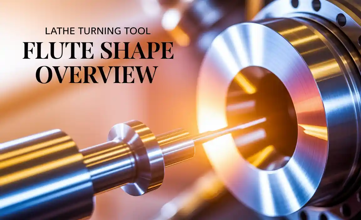 Lathe Turning Tool Flute Shape Overview