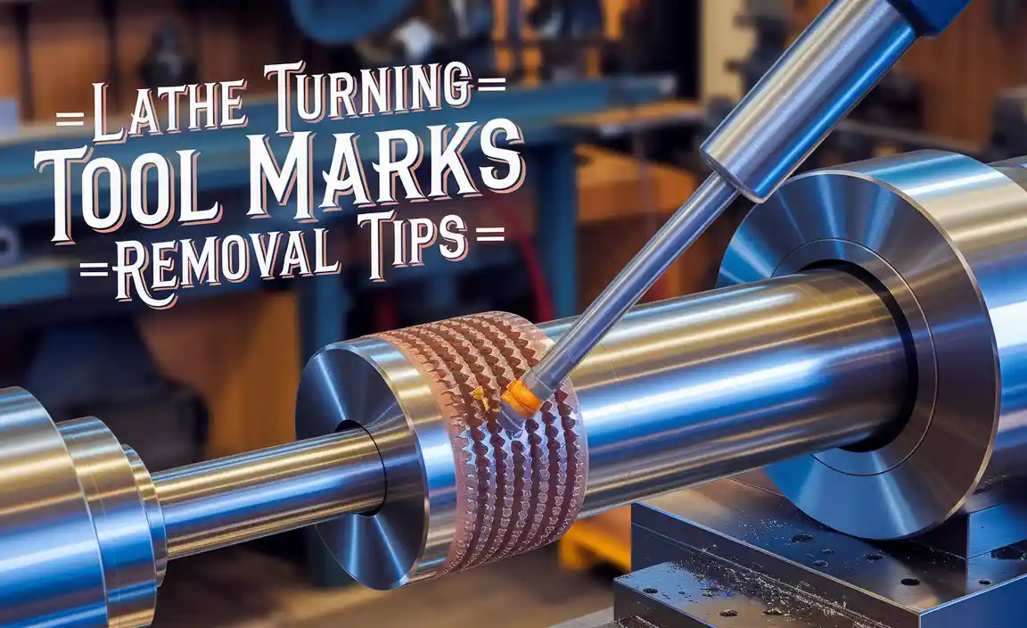Lathe Turning Tool Marks Removal Tips