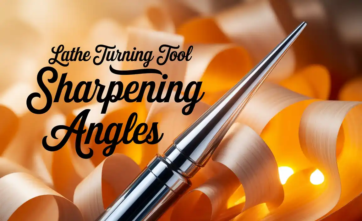 Lathe Turning Tool Sharpening Angles
