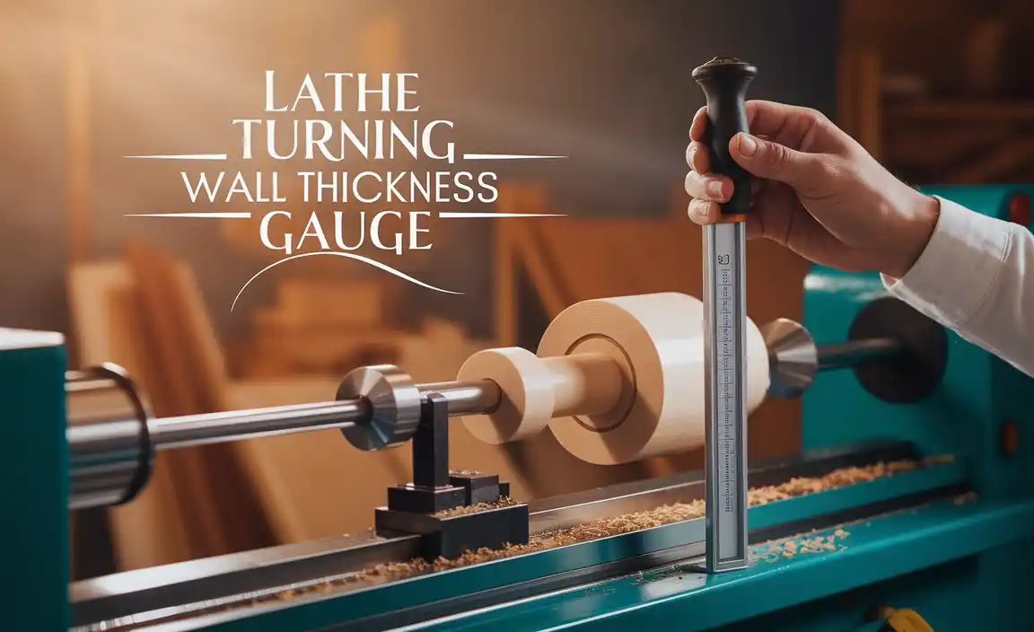 Lathe Turning Wall Thickness Gauge