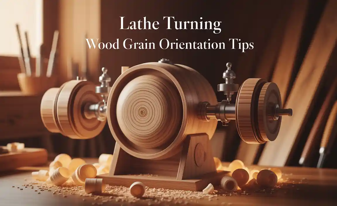 Lathe Turning Wood Grain Orientation Tips