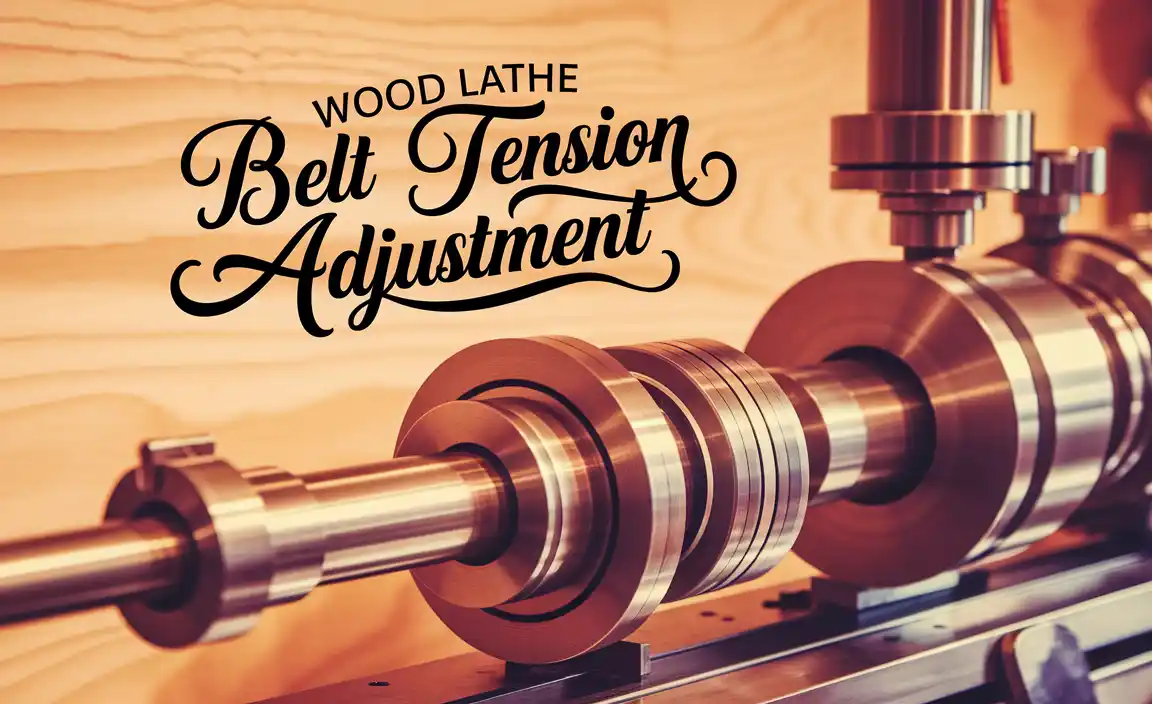 Wood Lathe Belt Tension Adjustment