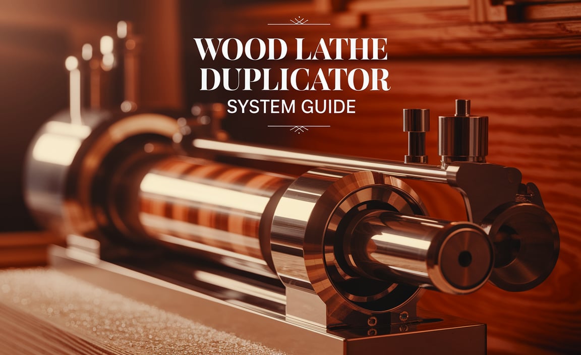 Wood Lathe Duplicator System Guide