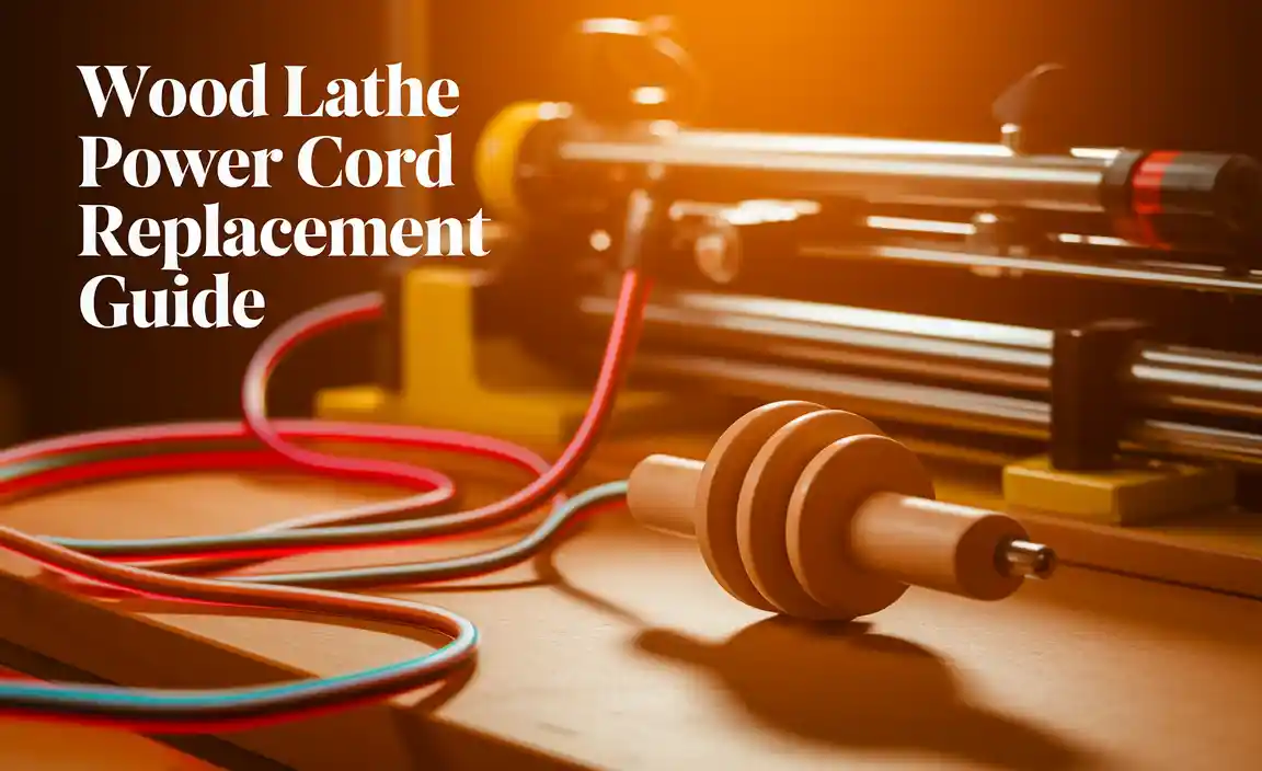Wood Lathe Power Cord Replacement Guide