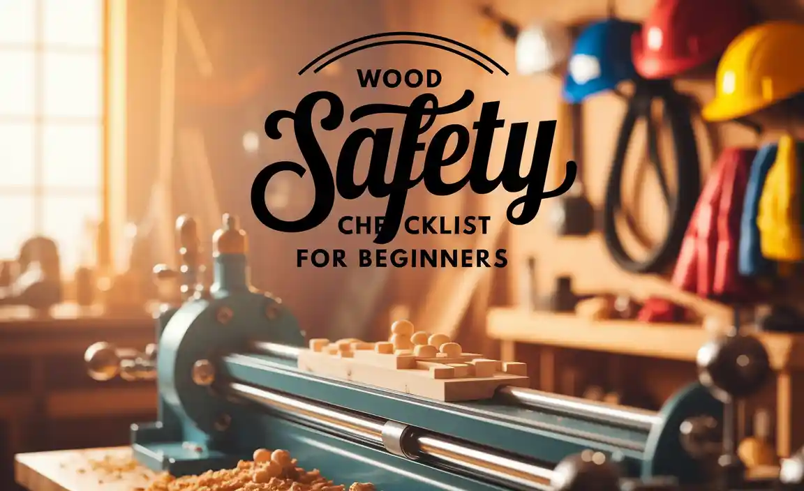Wood Lathe Safety Checklist for Beginners