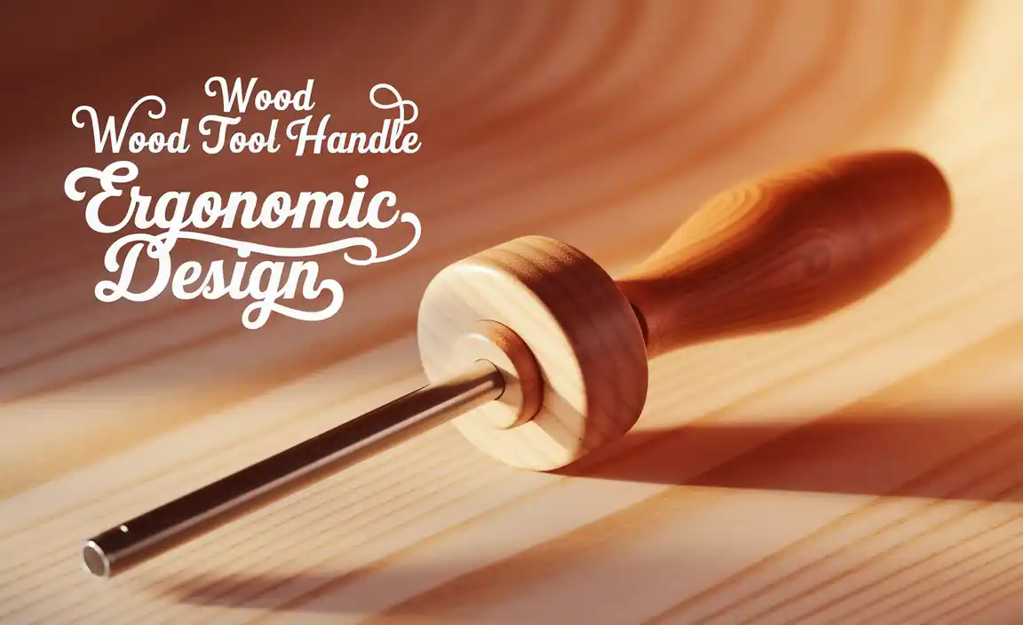 Wood Lathe Tool Handle Ergonomic Design