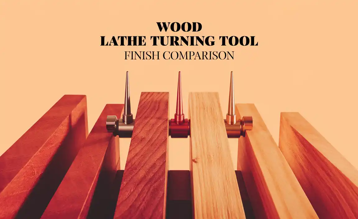 Wood Lathe Turning Tool Finish Comparison