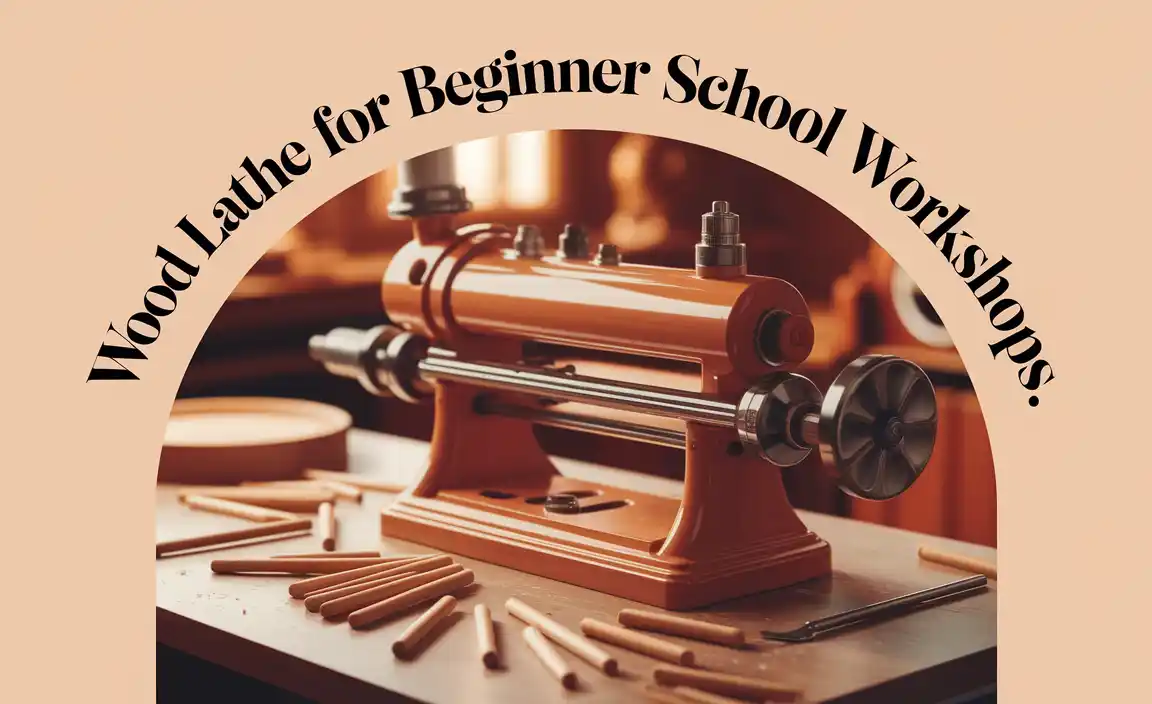 Wood Lathe for Beginner School Workshops
