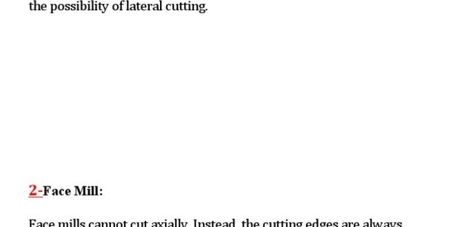 milling cutter types milling cutter types