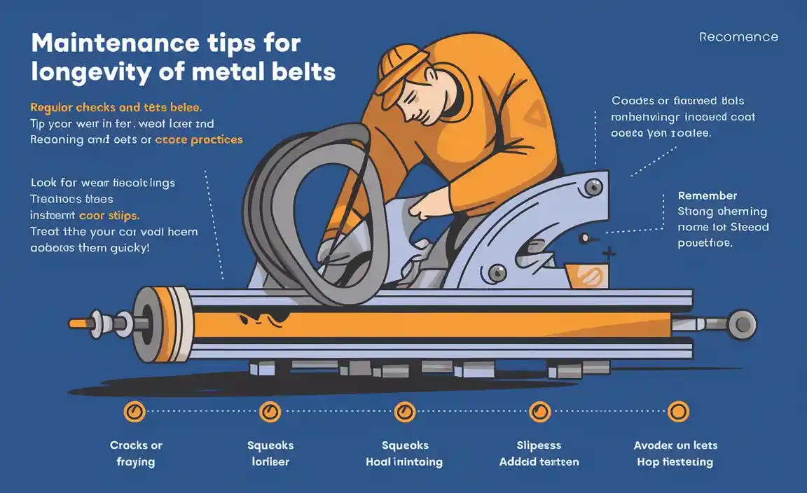 Maintenance Tips for Longevity of Metal Lathe Belts