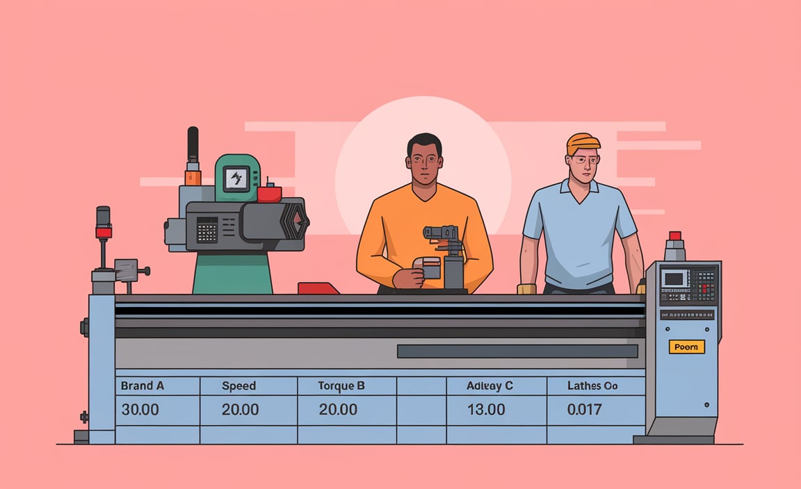 Performance Comparison of 2025 Metal Lathes