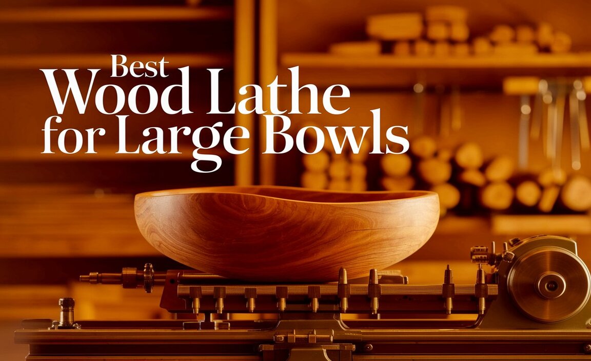 Best Wood Lathe For Large Bowls