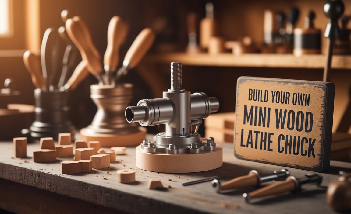 Build Your Own Diy Mini Wood Lathe Chuck