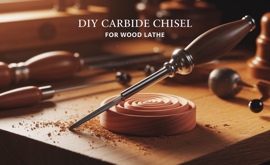 Diy Carbide Chisel For Wood Lathe