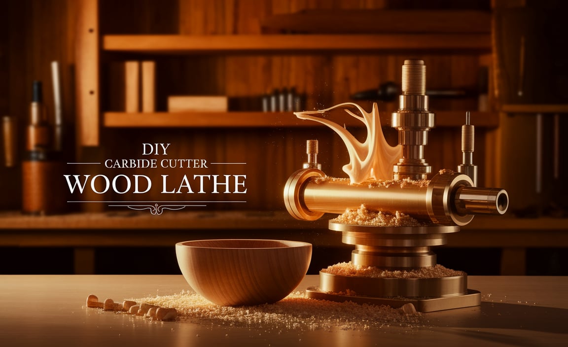 Diy Carbide Cutter Wood Lathe