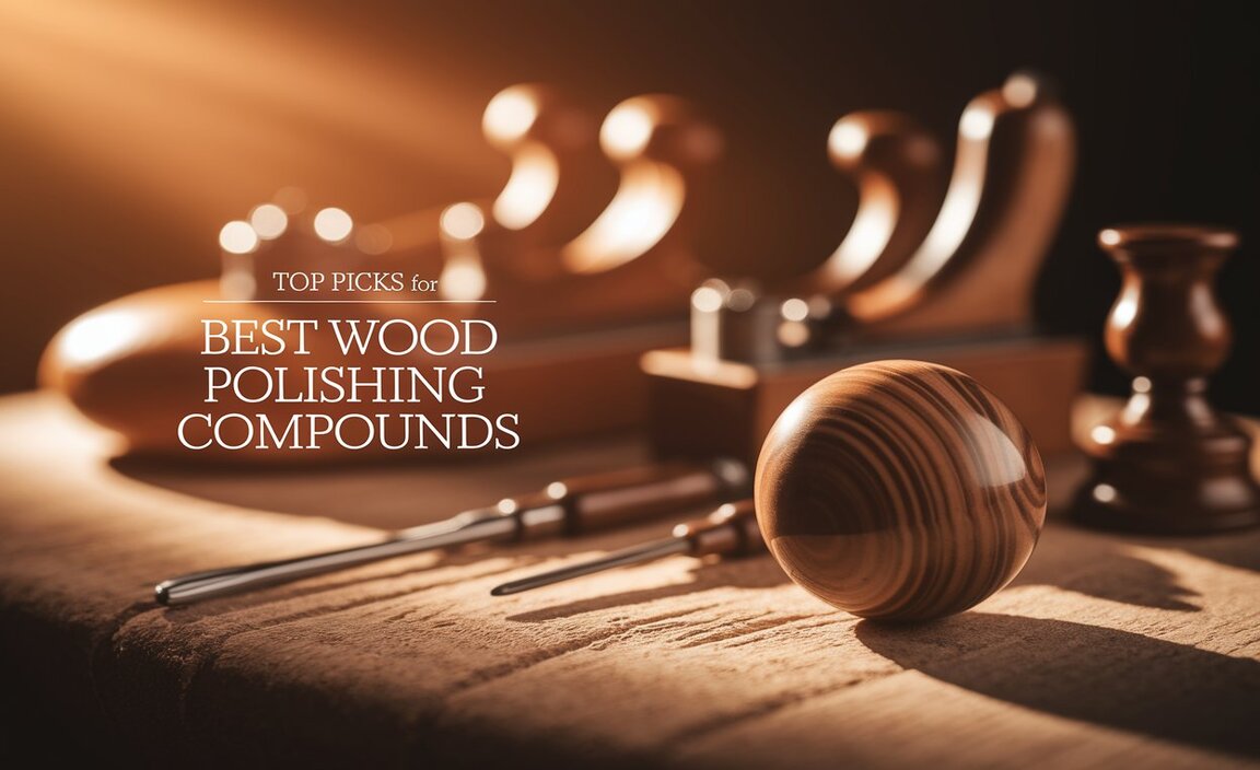Top Picks For Best Wood Lathe Polishing Compounds