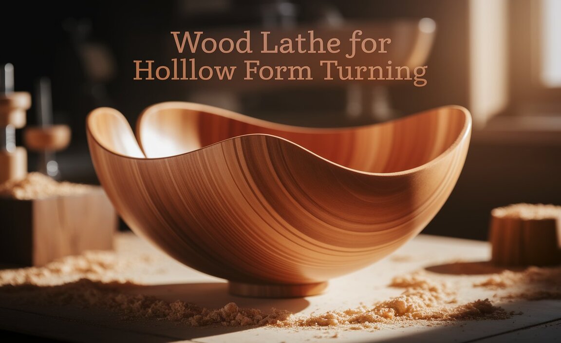 Wood Lathe For Hollow Form Turning