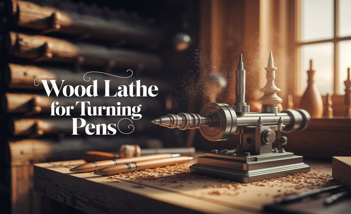Wood Lathe For Turning Pens