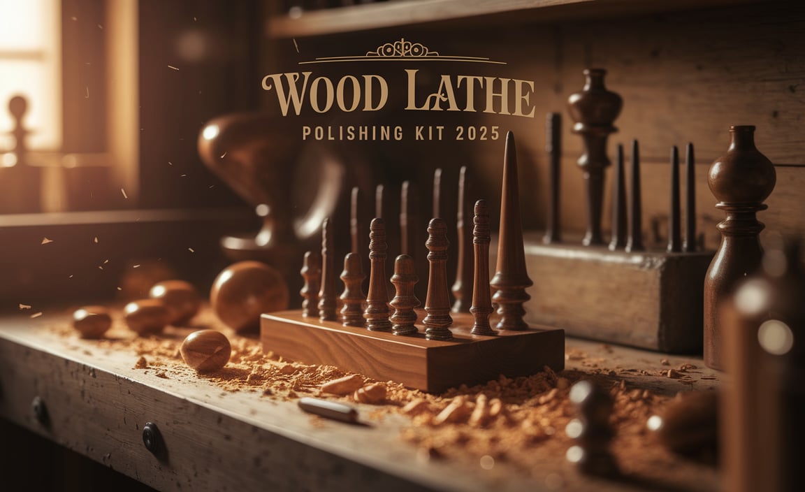 Wood Lathe Polishing Kit 2025