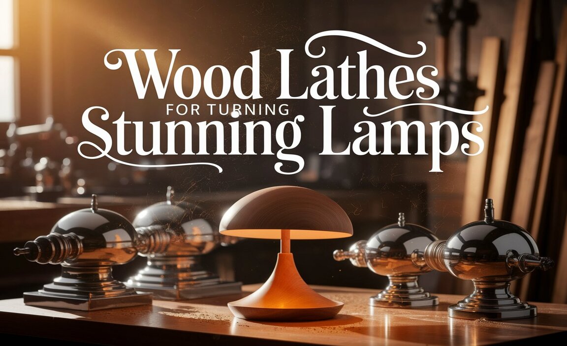 Wood Lathes For Turning Stunning Lamps