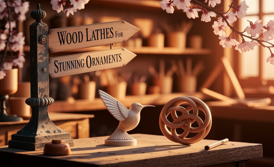Wood Lathes For Turning Stunning Ornaments