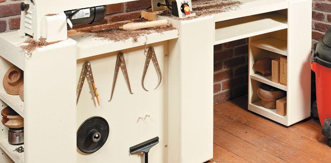 compact wood lathe for apartments