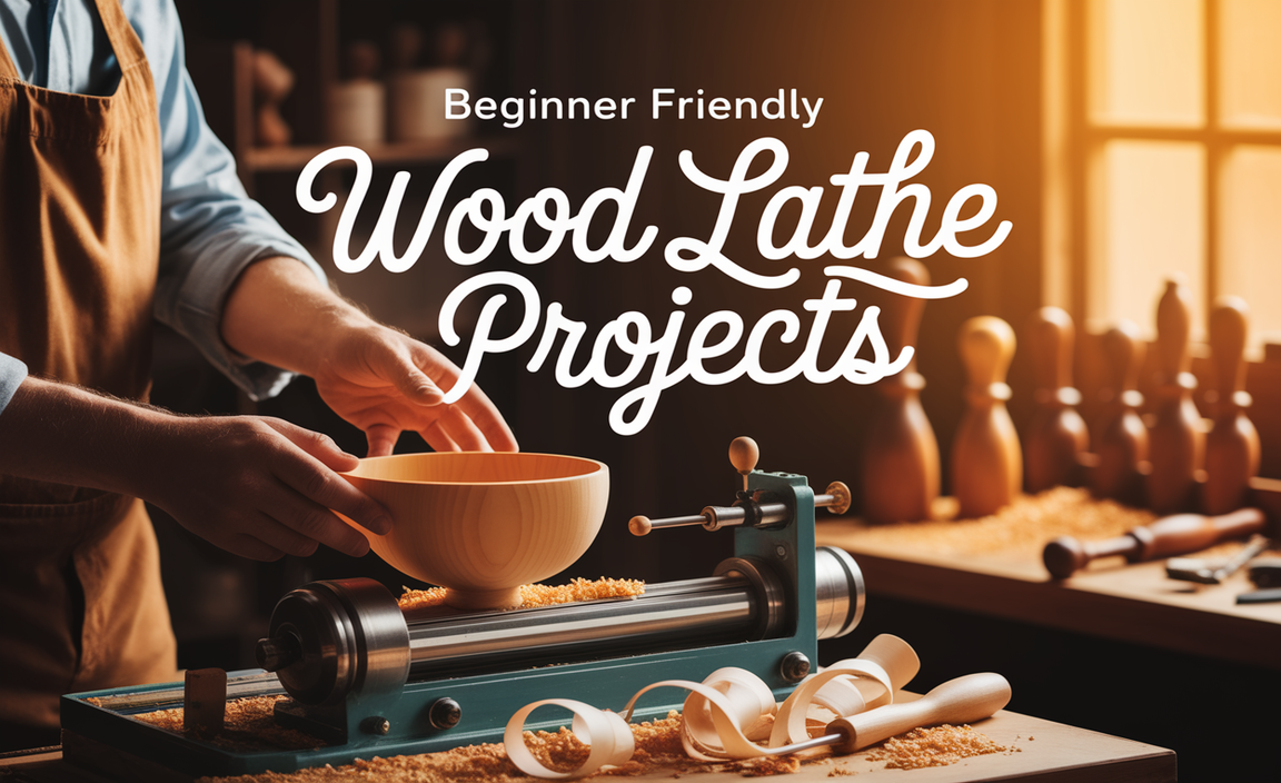 Beginner Friendly Wood Lathe Projects