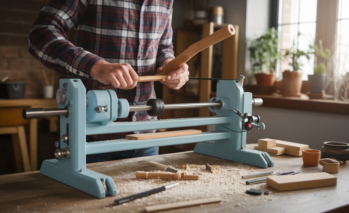 Benefits of Using a Mini Wood Lathe